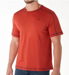 Cotton Modal Crew Neck T-Shirt Cinnabar L