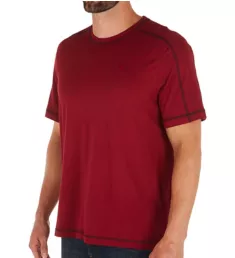 Cotton Modal Crew Neck T-Shirt Biking Red S