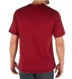 Cotton Modal Crew Neck T-Shirt Biking Red S