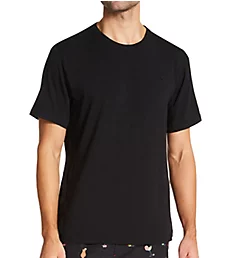 Cotton Modal Knit Jersey T-Shirt BLK M
