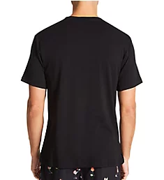 Cotton Modal Knit Jersey T-Shirt BLK M