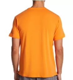 Cotton Modal Knit Jersey Tee Orange peel L