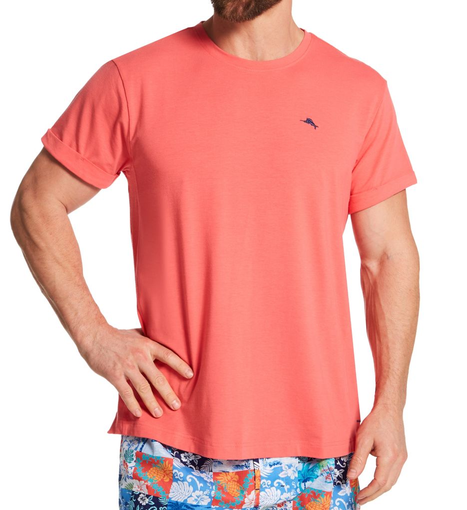 Cotton Modal Knit Jersey Short Sleeve Crew Tee by Tommy Bahama