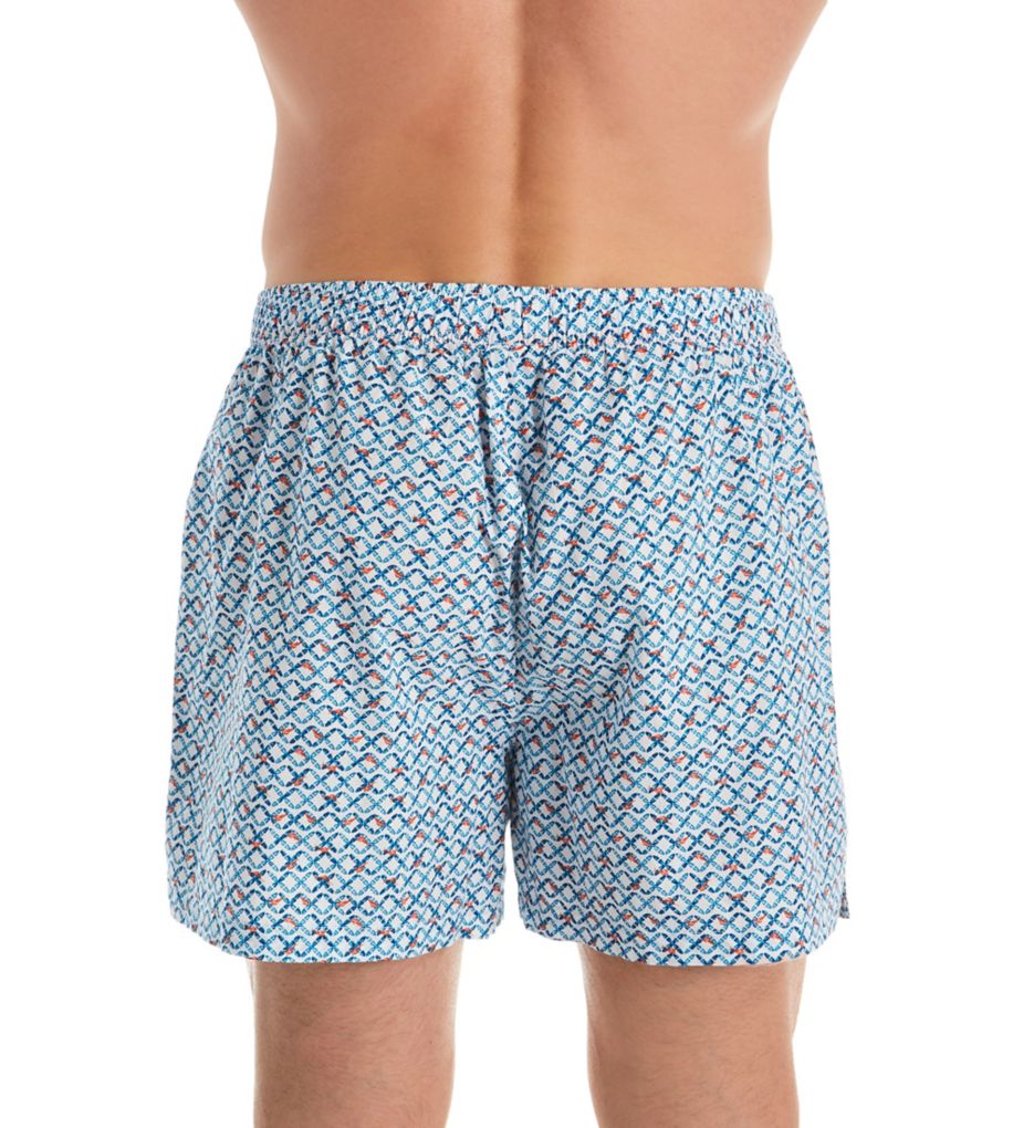 100% Cotton Printed Poplin Woven Boxer-bs