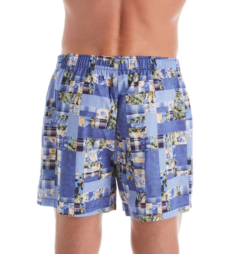 Patchwork Woven Boxer