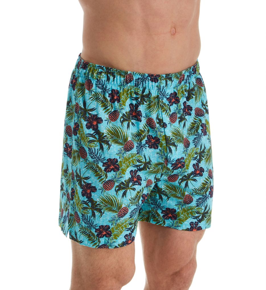 Floral Pineapples Cotton Modal Boxer