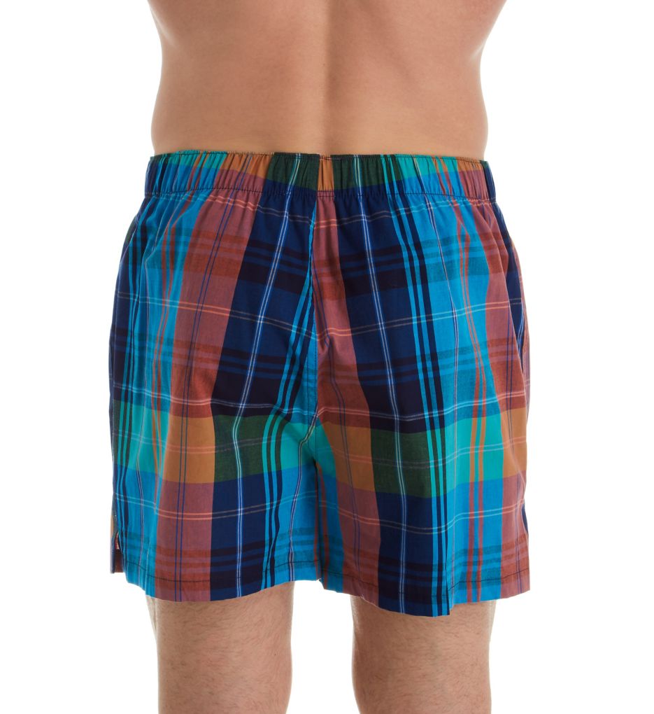 Preppy Plaid Yarn-Dye Woven Boxer