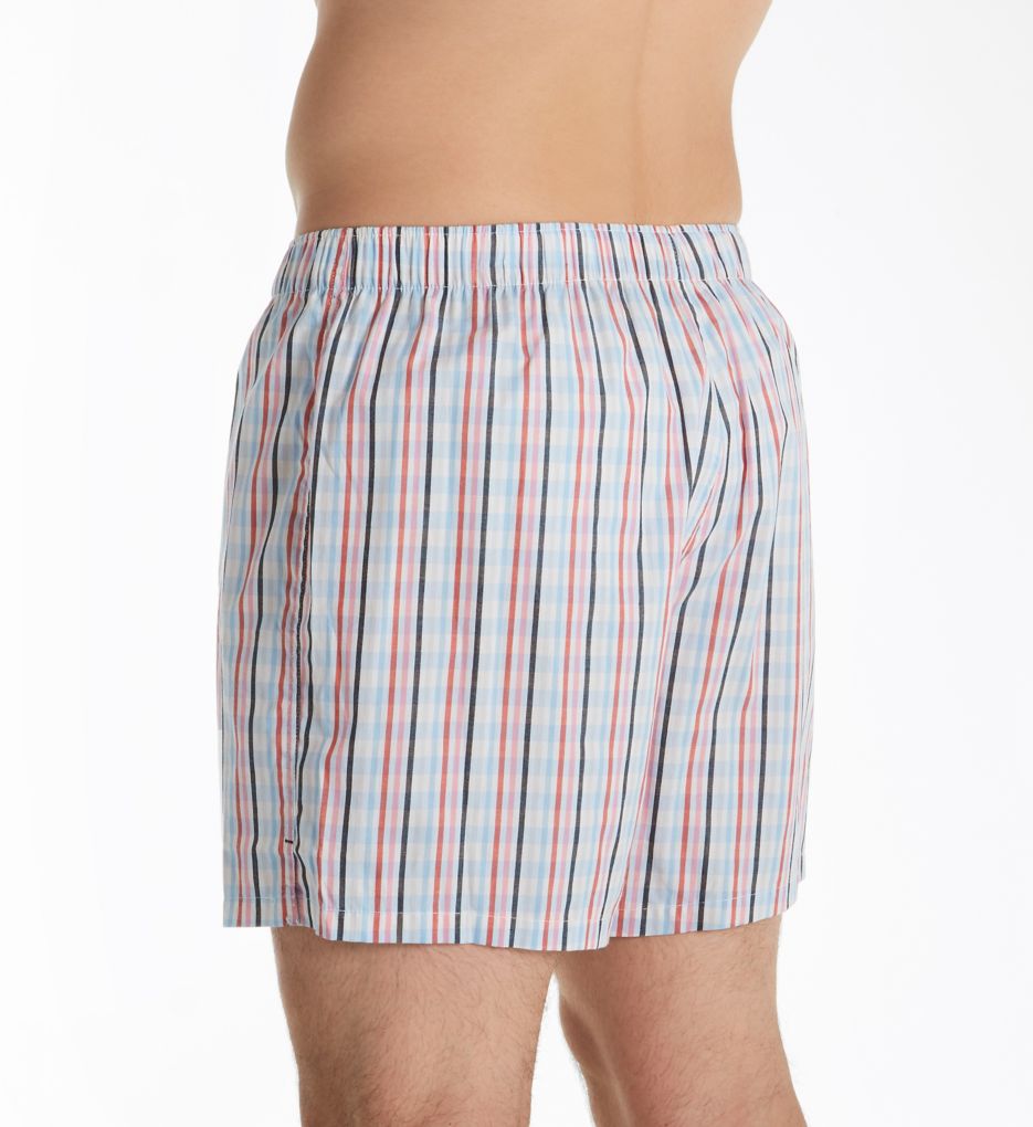 Stripe Plaid Cotton Woven Boxer-bs