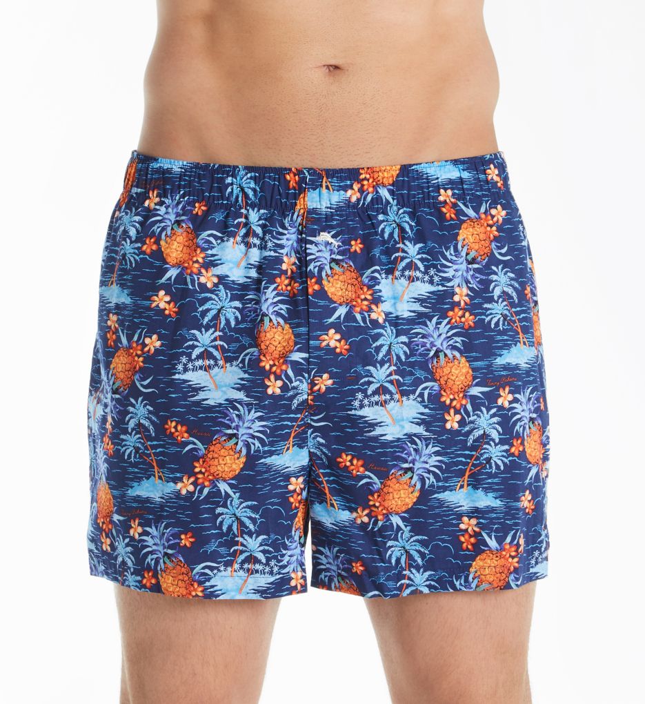 Pineapple Island Cotton Woven Boxer-fs