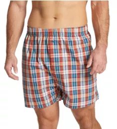 Big & Tall Cotton Printed Woven Boxer FallPP 3XL