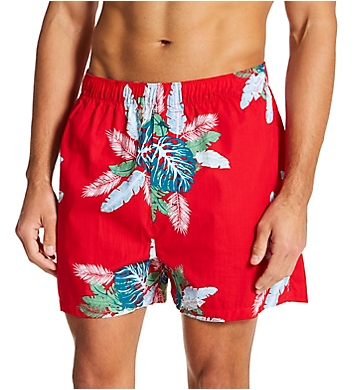 Tommy Bahama Printed Cotton Woven Boxer