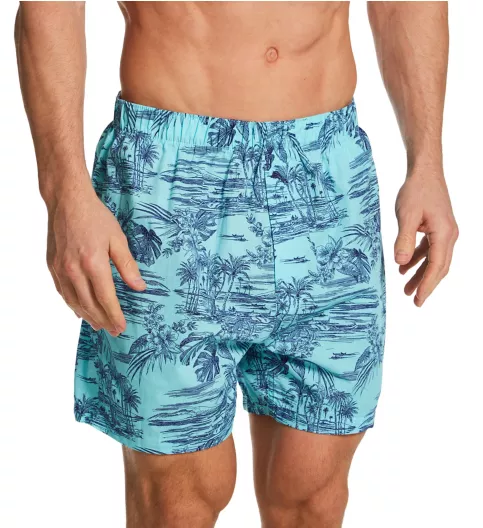 Tommy Bahama 100% Cotton Printed Woven Boxer Short TB72501