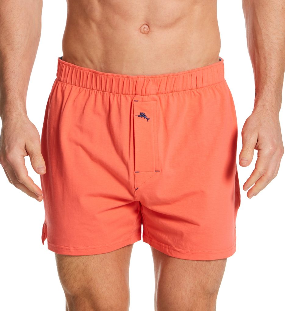 Cotton Stretch Knit Boxer - 2 Pack-fs