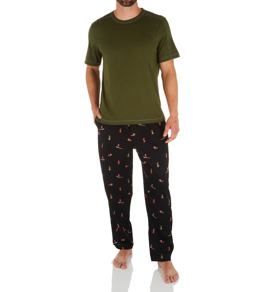 Surfing Santa Cotton Woven Pant-cs1