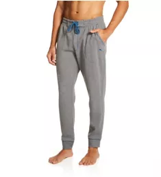 Cotton Rib Knit Jogger Heather Grey 2XL