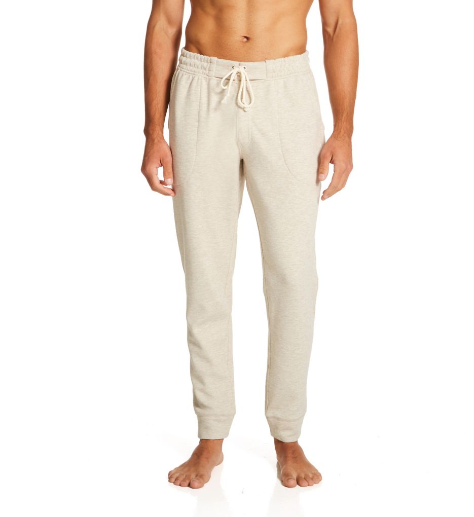 Cotton Rib Knit Jogger-fs