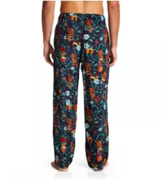 Printed Cotton Woven Pant Holiday Tiki M