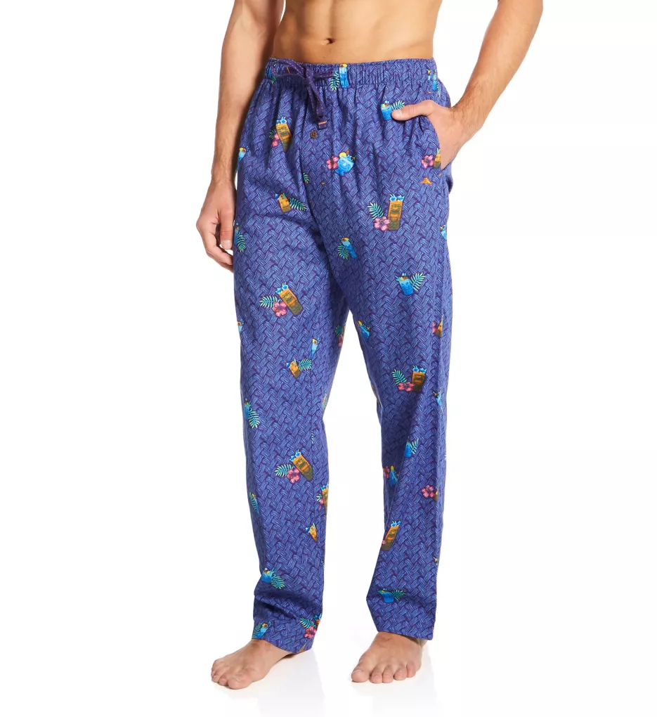 Printed Woven Pant Tropical Cocktail 2XL