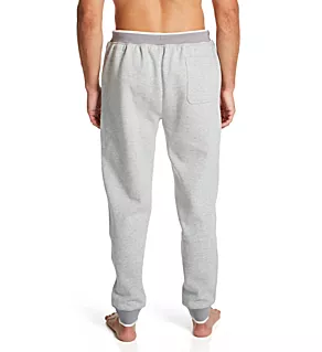 Sherpa Back Knit Jogger Grey Heather XL