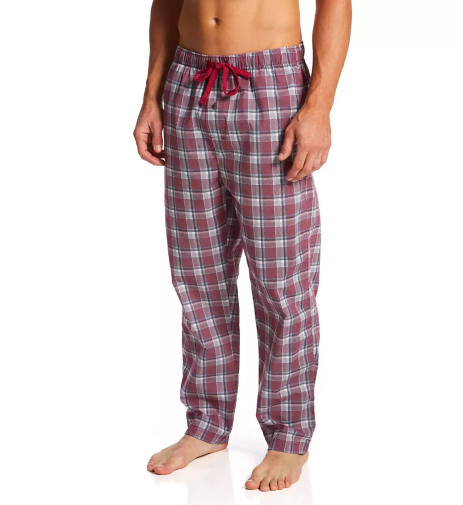 Printed 100% Cotton Woven Pant PLAID0 M