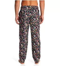 Printed 100% Cotton Woven Pant DRINKS M