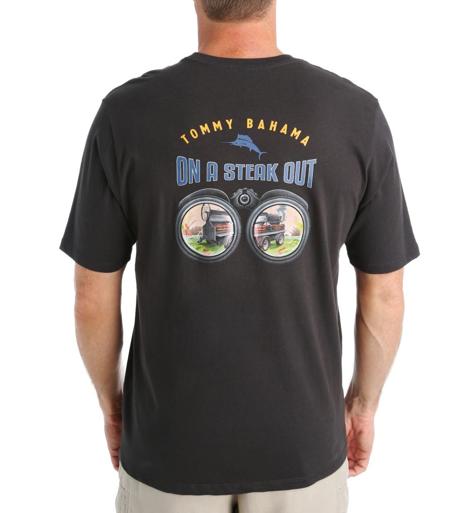 On A Steak Out Cotton Jersey Short Sleeve T-Shirt