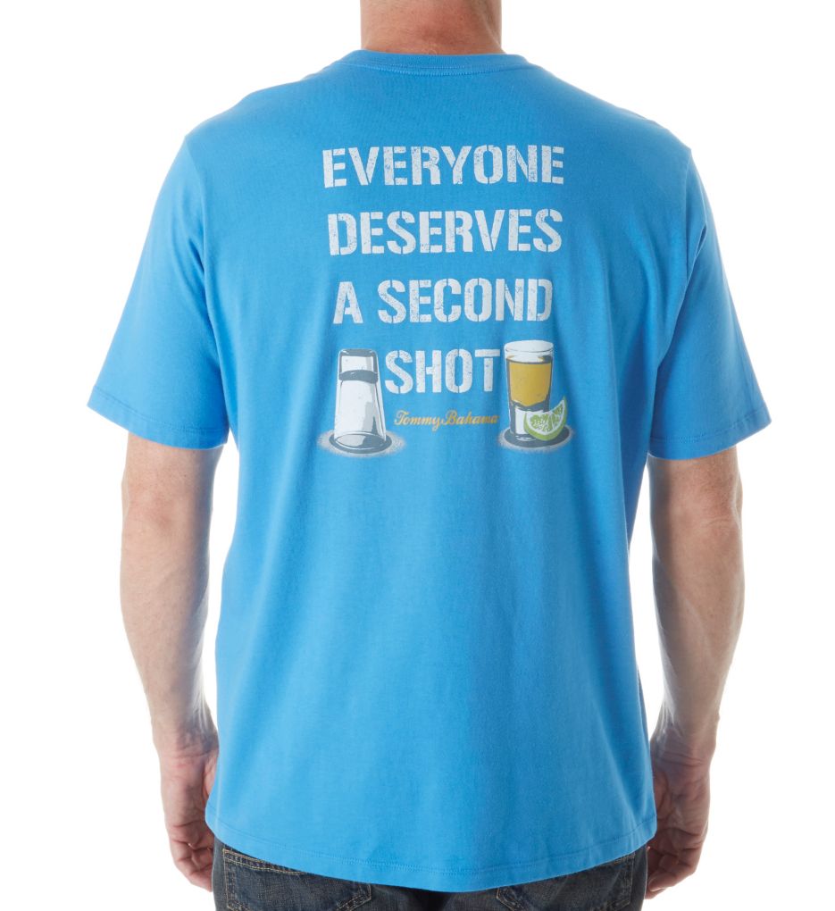 Everyone Deserves A Second Shot Cotton Jersey Tee