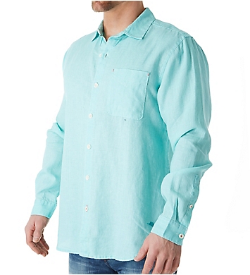Tommy Bahama Sea Glass Breezer Long Sleeve Linen Shirt
