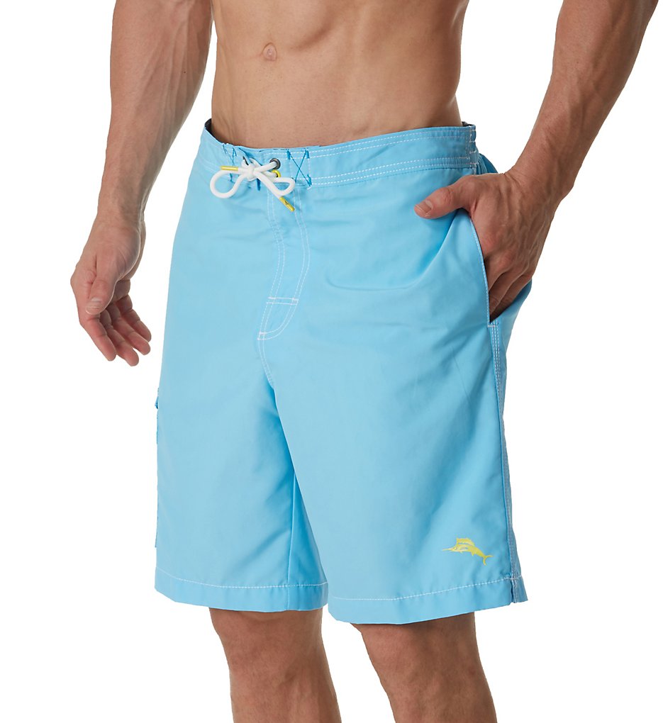 Tommy Bahama TR918997 Baja Beach 9 Inch Boardshort (Breeze Blue)