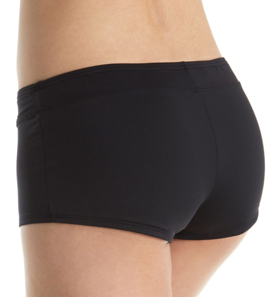 Pearl Solids Boyshort Swim Bottom-bs