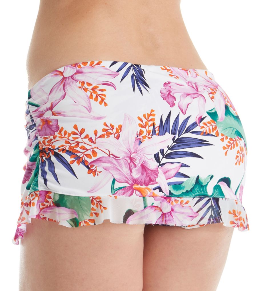 Orchid Canopy Ruffle Skirted Hipster Swim Bottom-bs