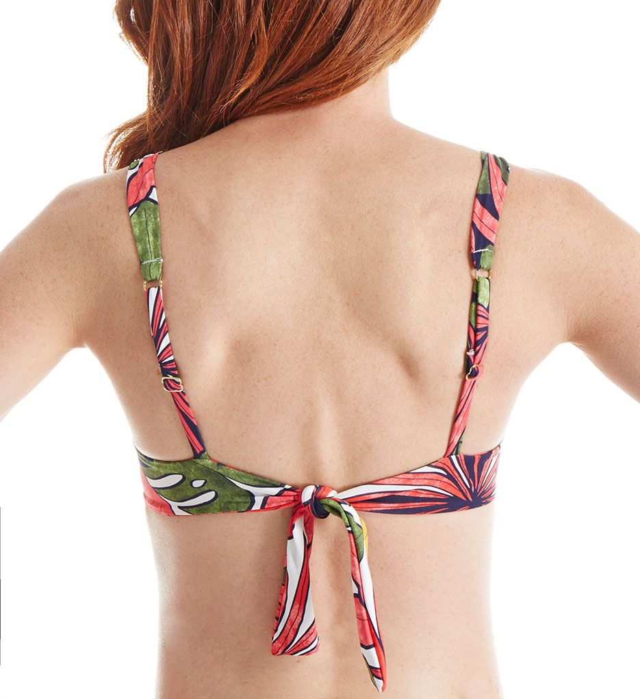 Remy Over The Shoulder Underwire Twist Swim Top