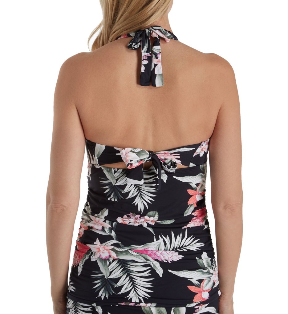 Ginger Flowers Underwire Tankini Swim Top-bs