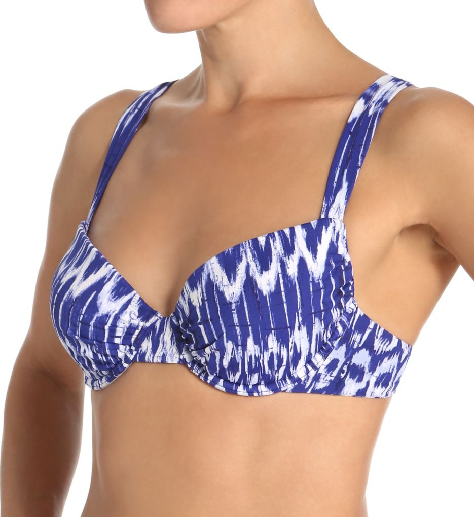 Tie Dye Underwire Full Coverage Swim Top