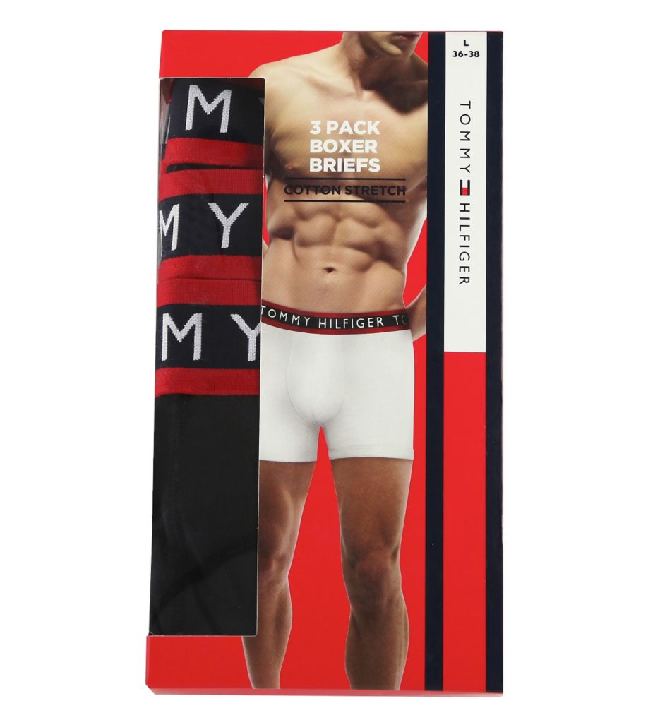 Basic Cotton Stretch Boxer Brief - 3 Pack-cs1