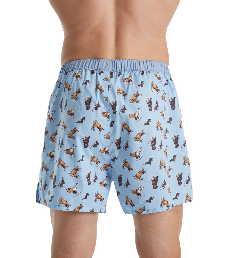 Love Print Fashion Woven Boxer