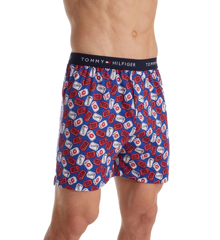 Love Print Fashion Knit Boxer