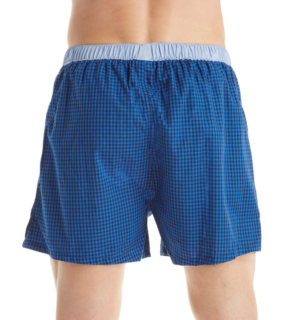 Basic 100% Cotton Plaid Woven Boxer-bs