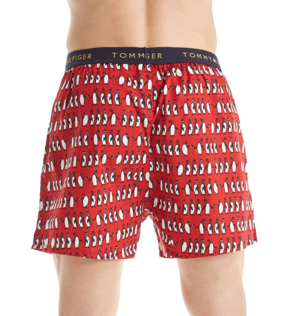 Holiday Print 100% Cotton Woven Boxer-bs