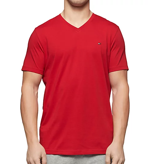 Tommy Hilfiger Core Flag V-Neck T-Shirt 09T3140