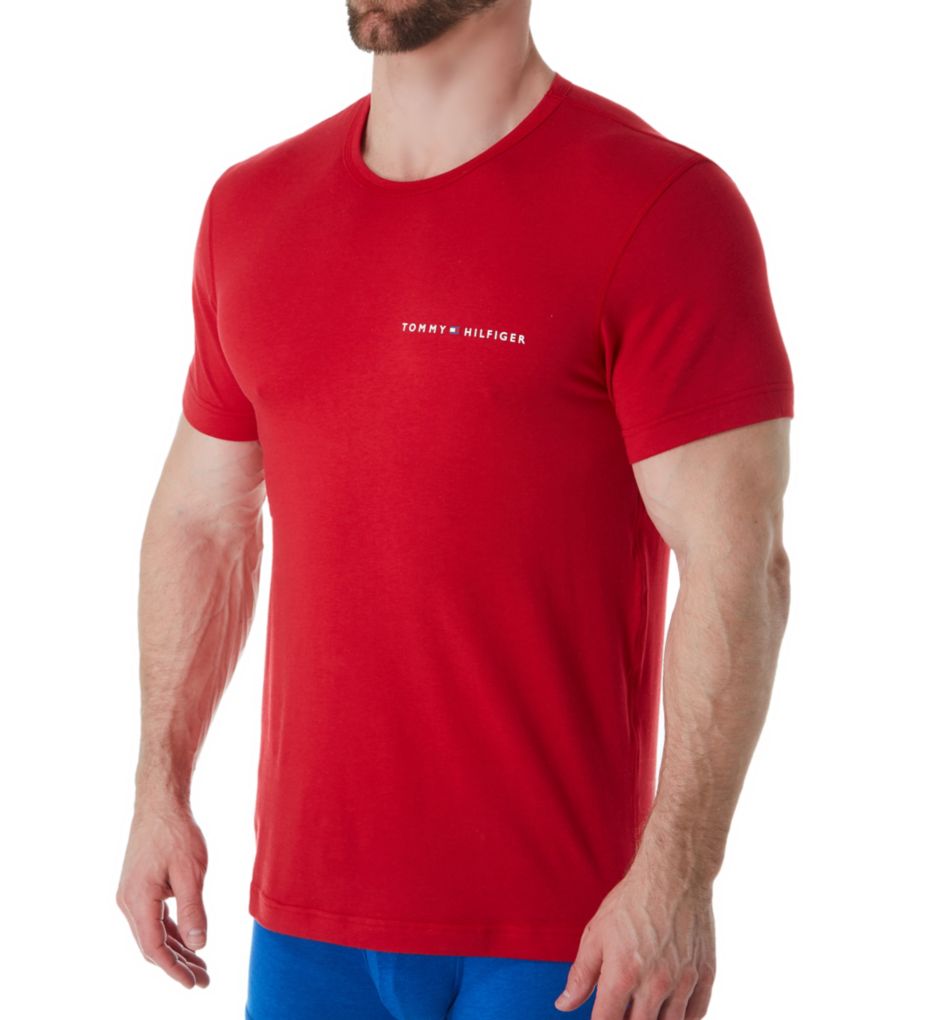 tommy crew neck t shirt