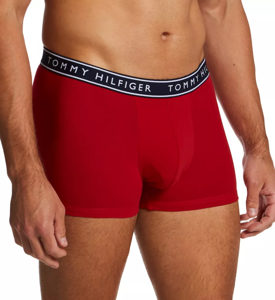 Cotton Stretch Trunk - 3 Pack Navy L