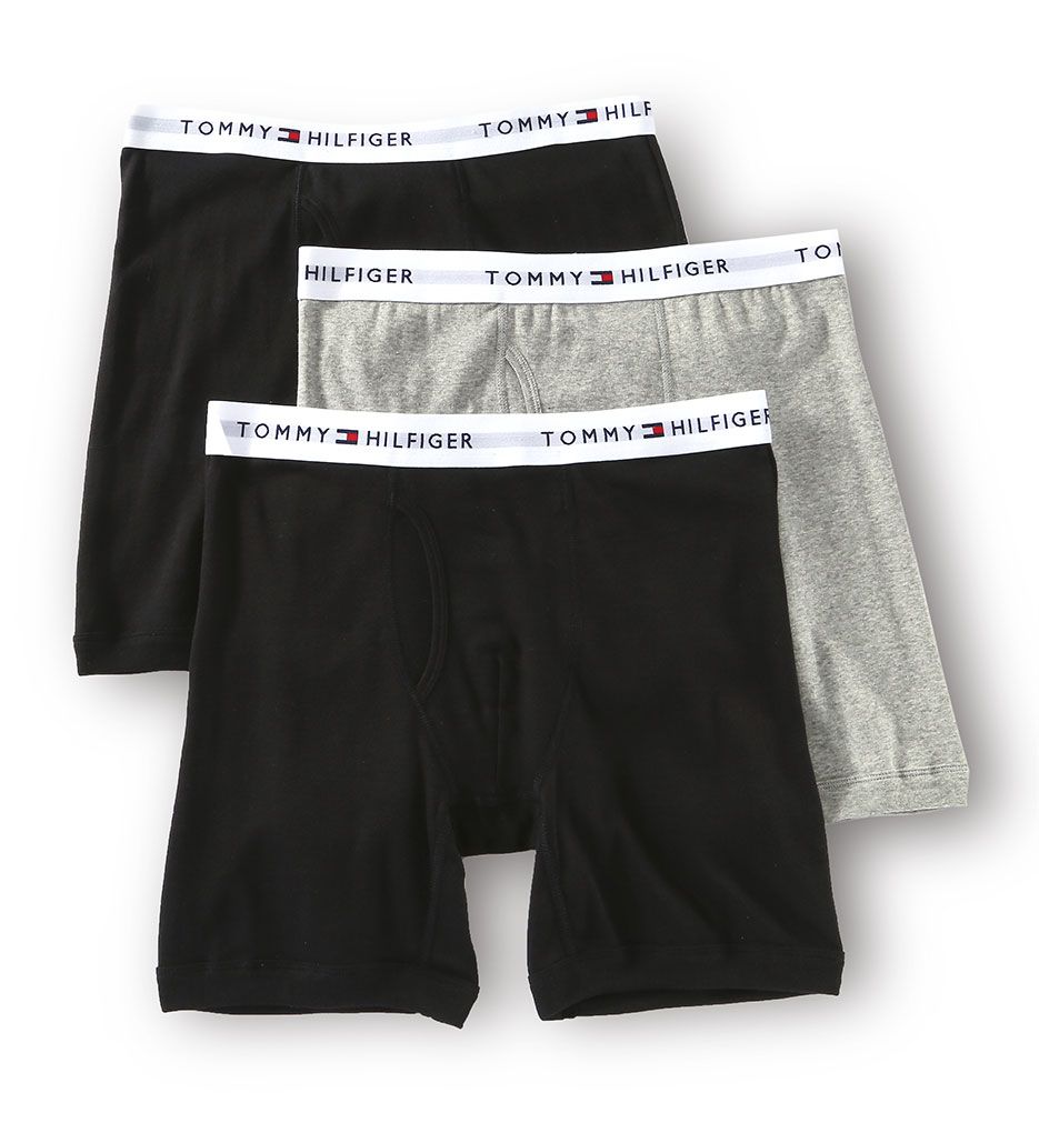 Three-pack of pure cotton boxer briefs