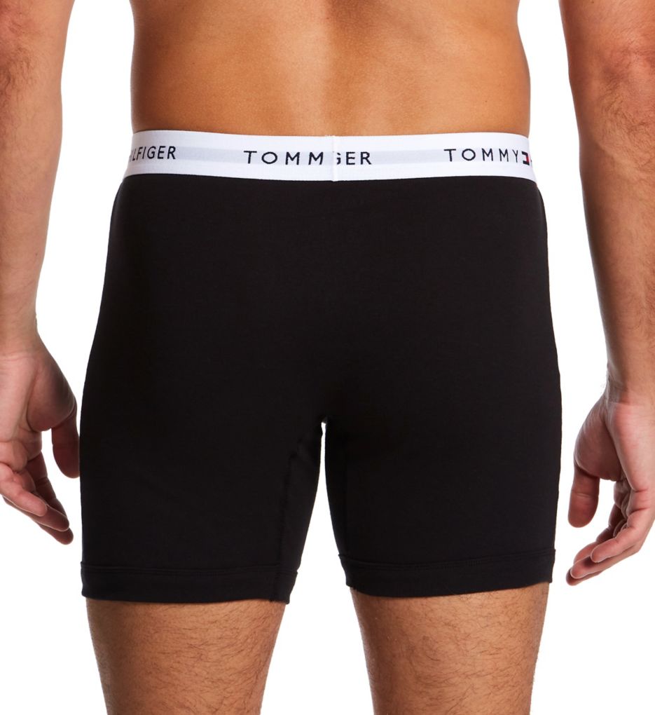 Basic 100% Cotton Boxer Brief - 3 Pack by Tommy Hilfiger