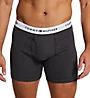 Tommy Hilfiger Basic 100% Cotton Boxer Brief - 3 Pack Gray Heather L  - Image 1