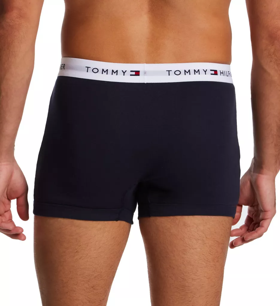 100% Cotton Trunks - 3 Pack Navy M