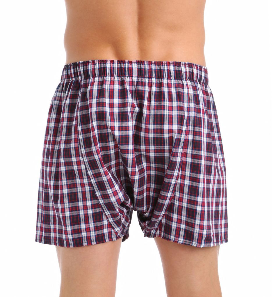 100% Cotton Woven Boxer - 3 Pack-bs