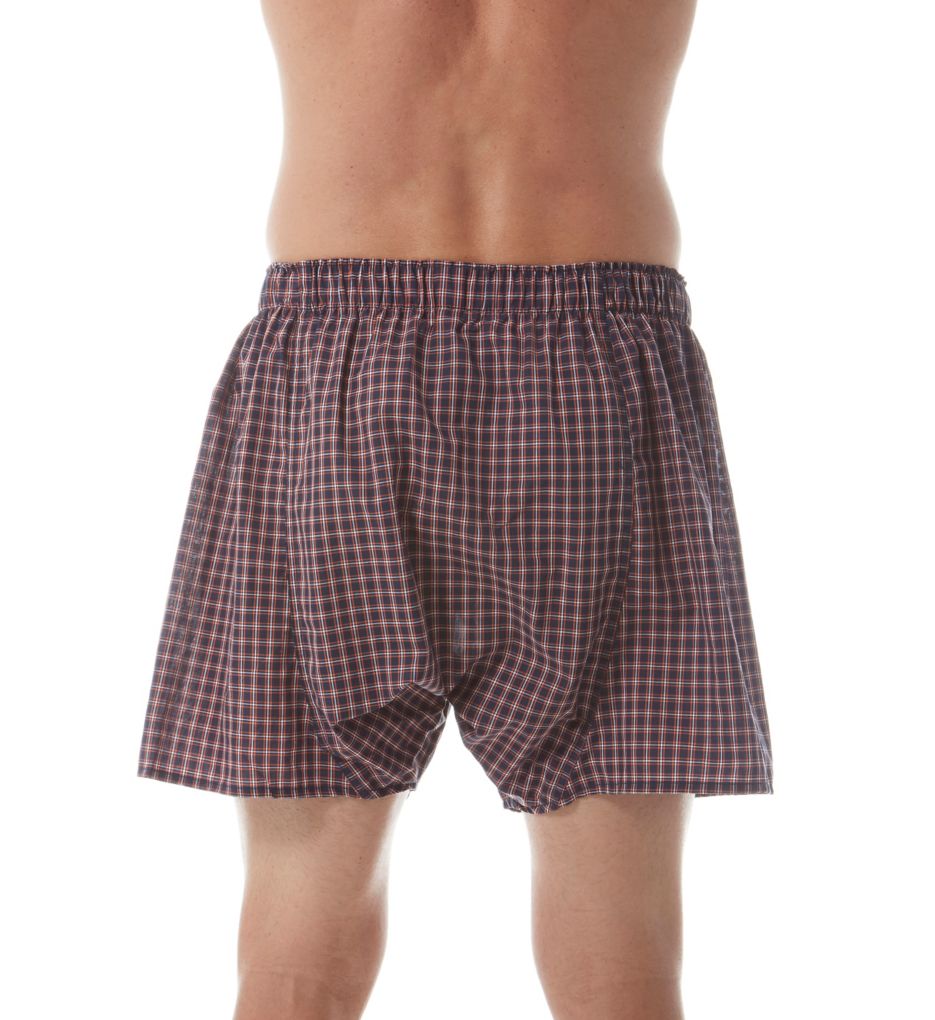 100% Cotton Woven Boxers - 3 Pack