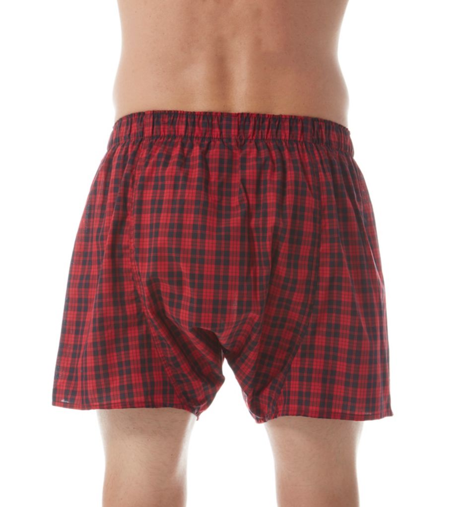 100% Cotton Woven Boxers - 3 Pack