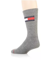 Large Flag Logo Crew Sock - 2 Pack